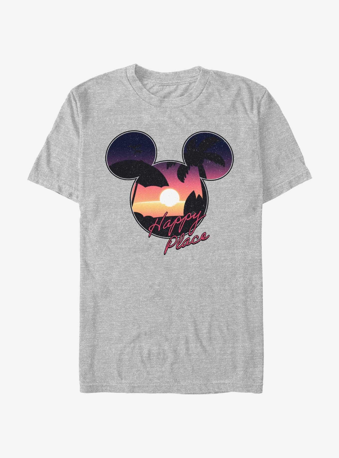 Disney Mickey Mouse Beach Happy Place T-Shirt, , hi-res