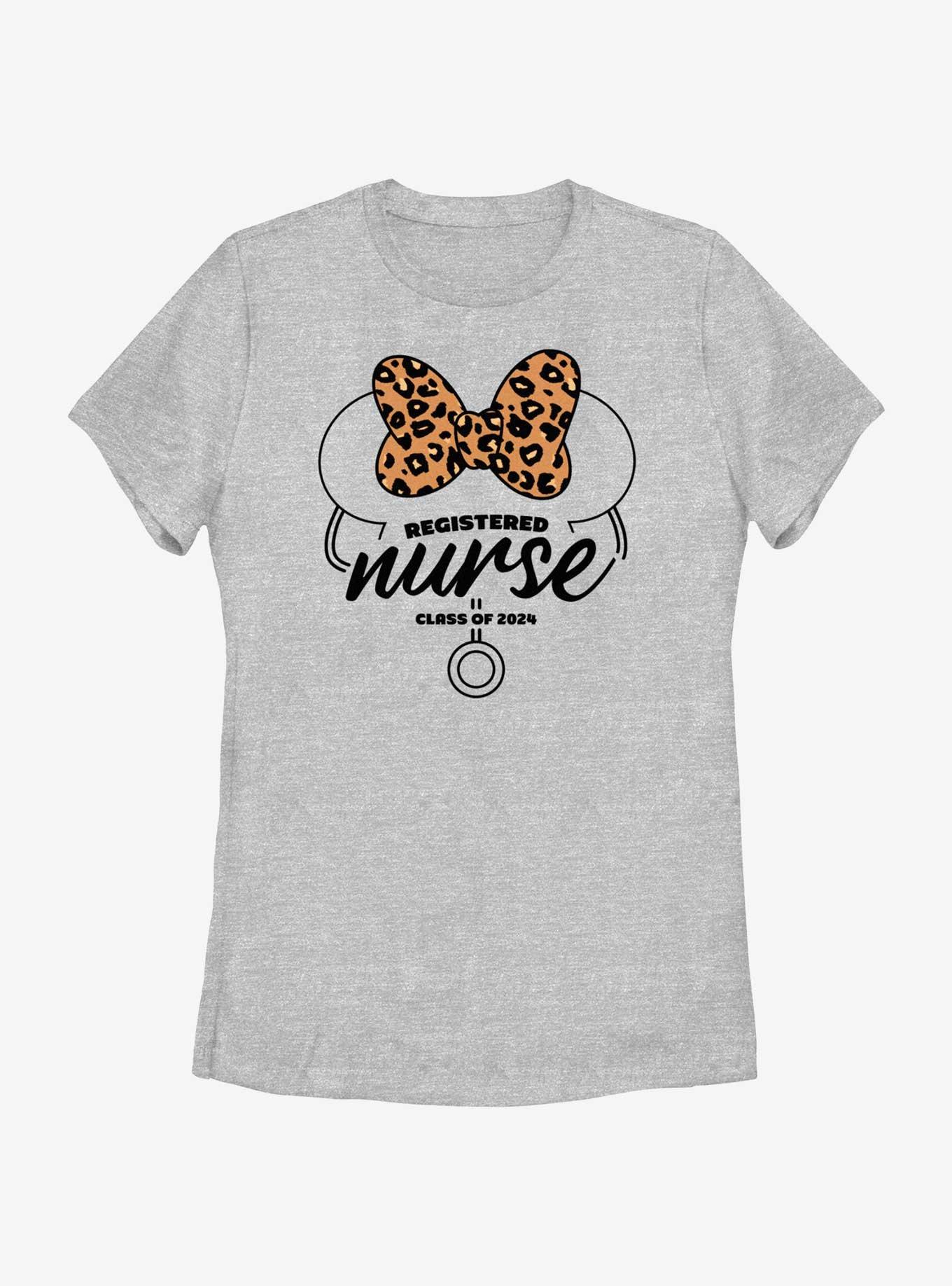 Disney Minnie Mouse Registered Nurse Class Of 2024 Womens T-Shirt, , hi-res