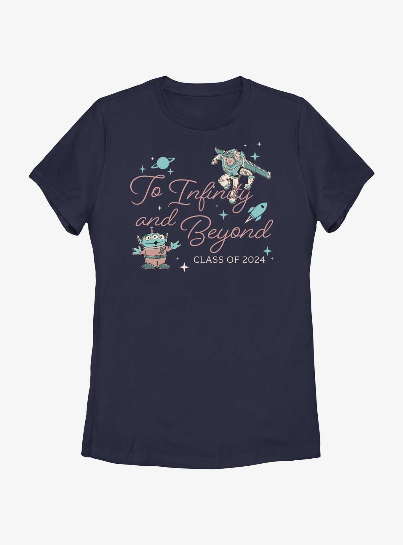 Disney Pixar Toy Story Infinity Class 2024 Womens T-Shirt, NAVY, hi-res