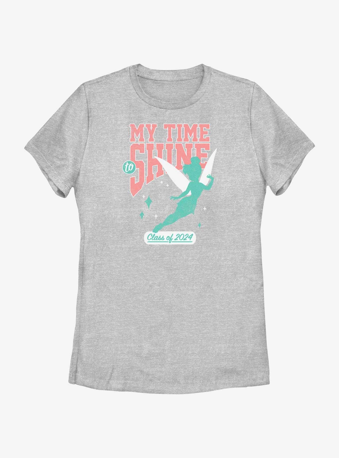 Disney Tinker Bell Time To Shine Class Of 2024 Womens T-Shirt, , hi-res