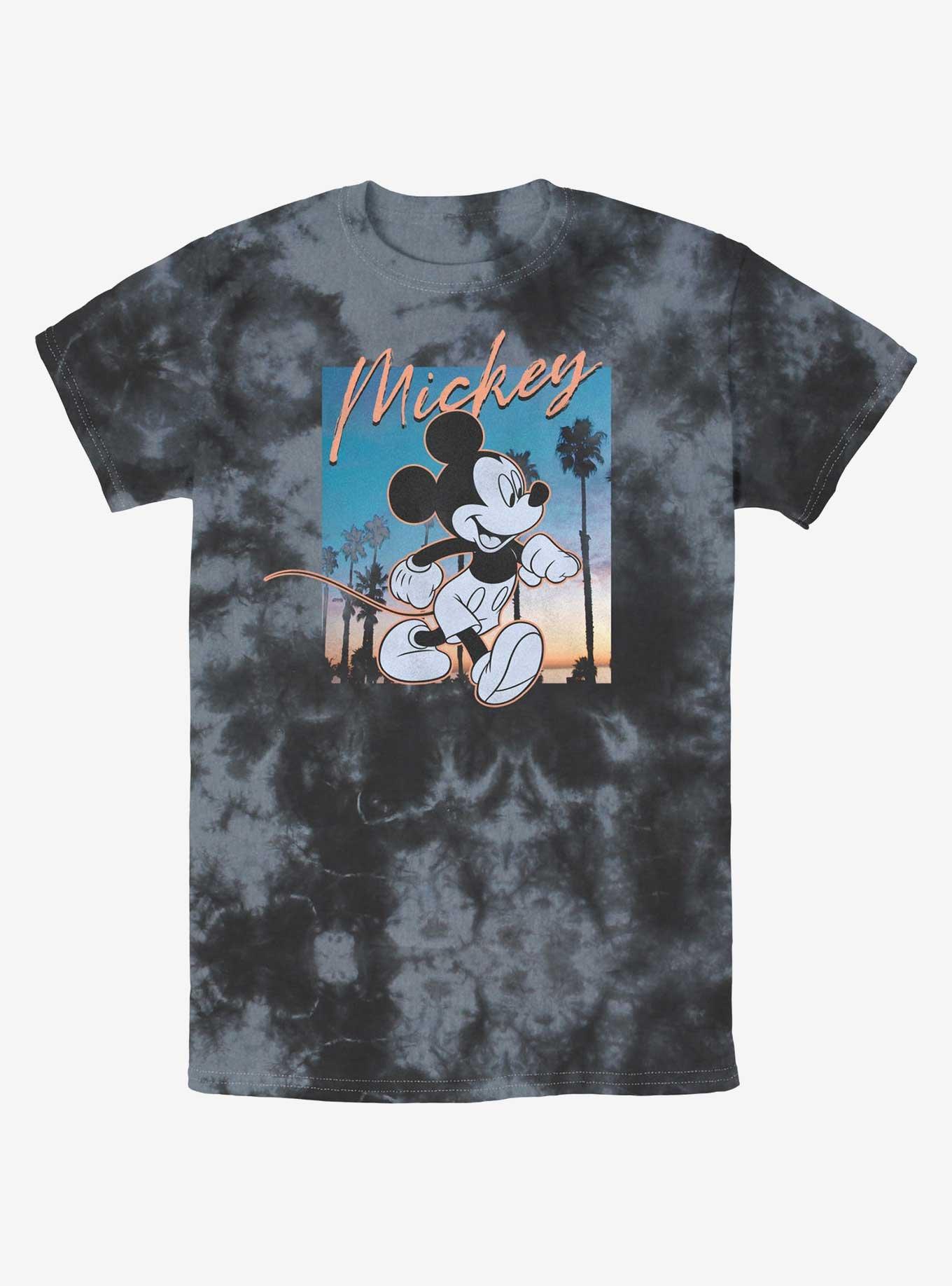 Disney Mickey Mouse Sunset Mickey Tie-Dye T-Shirt, , hi-res