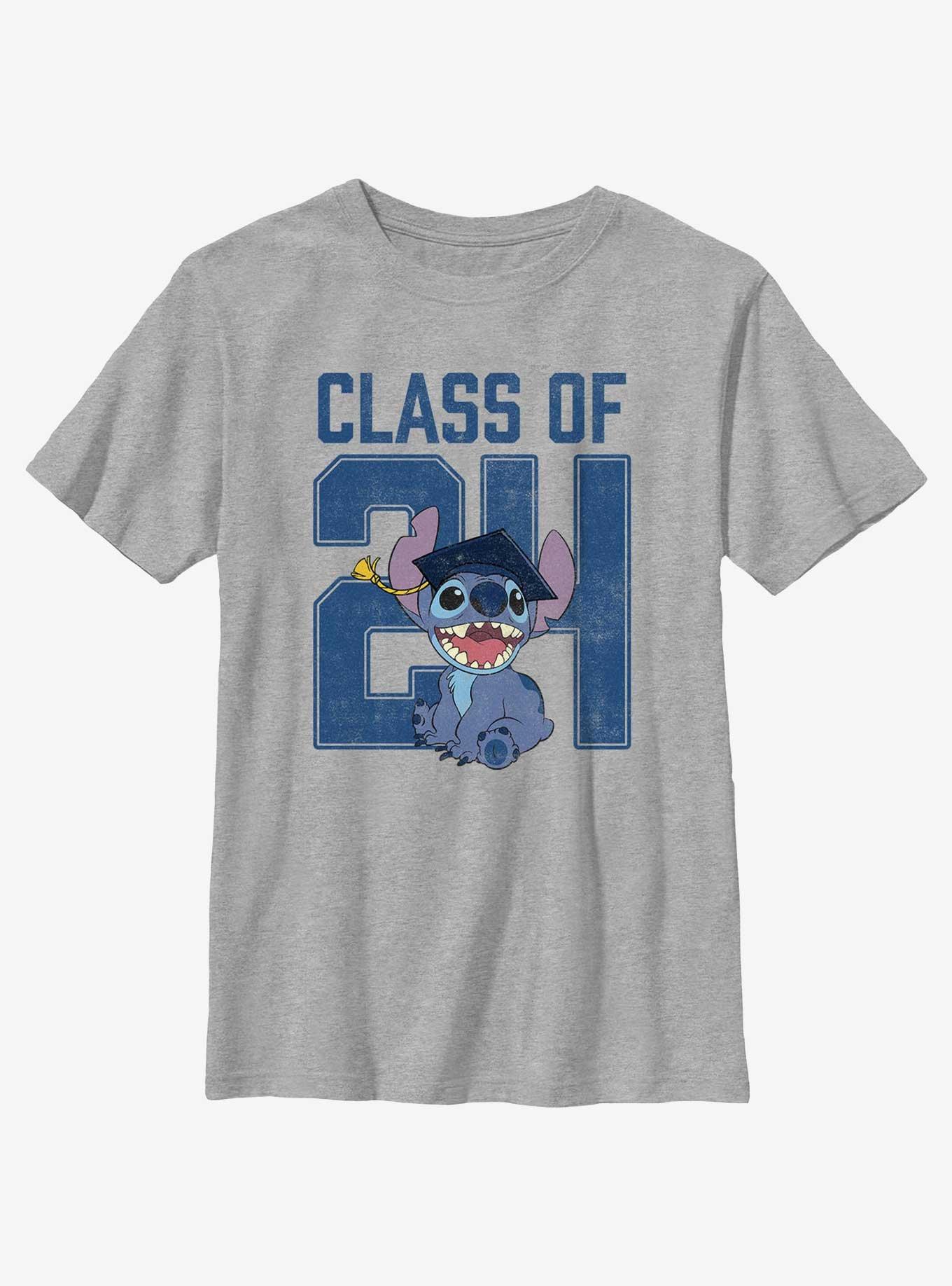 Disney Lilo & Stitch Graduating Class Of 2024 Youth T-Shirt