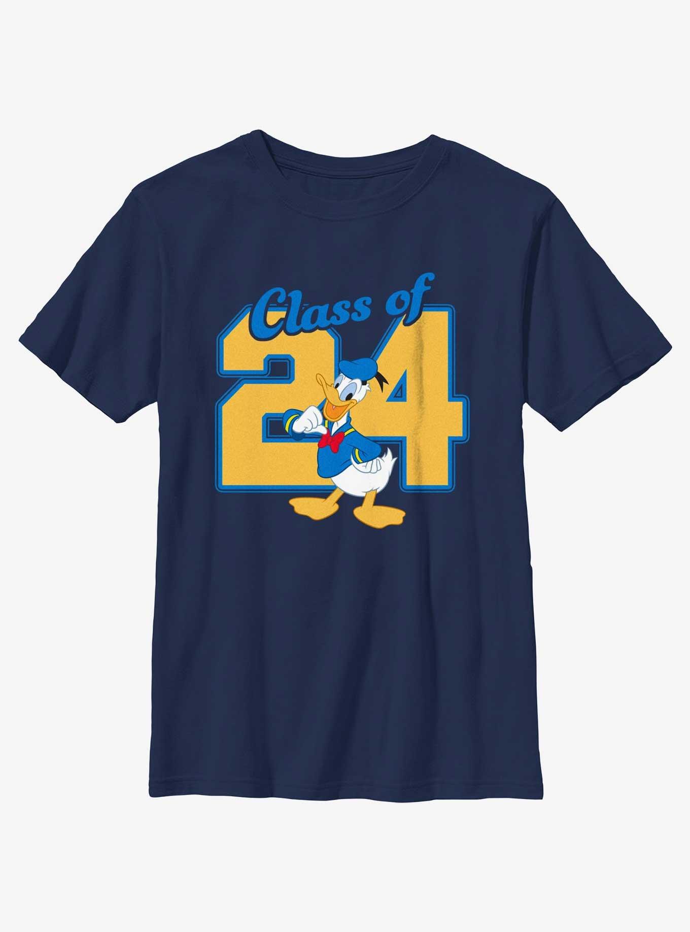 Disney Mickey Mouse Graduating Class of 2024 Youth T-Shirt, NAVY, hi-res