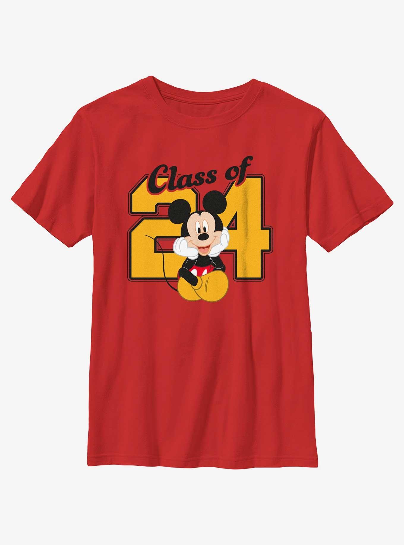 Disney Mickey Mouse Graduating Class of 2024 Youth T-Shirt, , hi-res