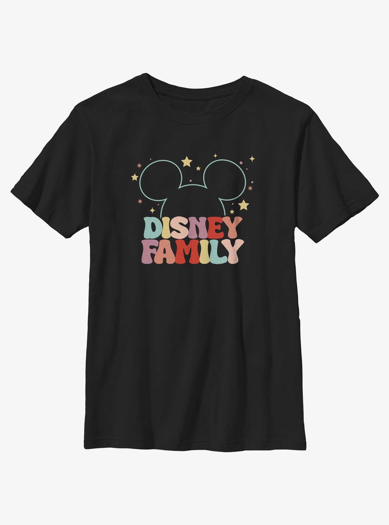 Disney Mickey Mouse Disney Family Youth T-Shirt, BLACK, hi-res