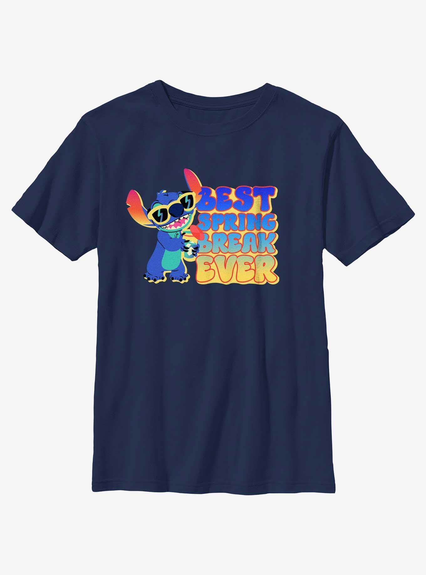 Disney Lilo & Stitch Best Spring Break Ever Youth T-Shirt, , hi-res