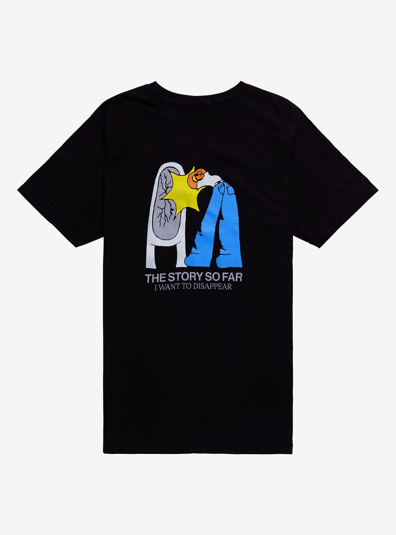 The Story So Far Want To Disappear T-Shirt, BLACK, hi-res