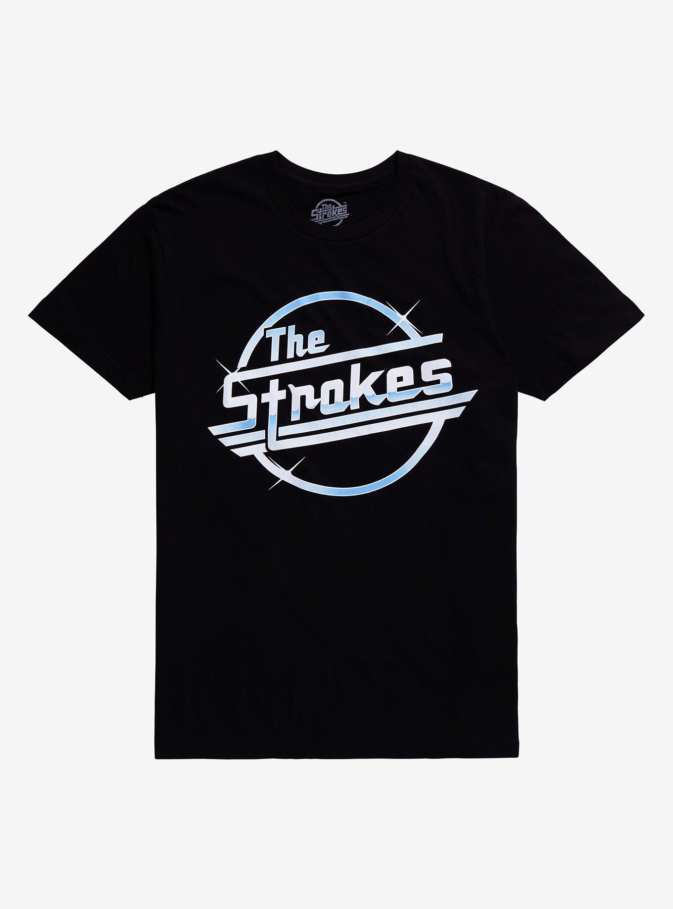 The Strokes Chrome Logo T-Shirt | Hot Topic