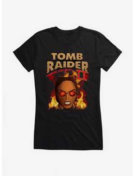 Tomb Raider II Lara Croft Flames Girls T-Shirt, , hi-res