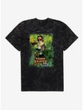 Tomb Raider III Bullets in The Jungle Mineral Wash T-Shirt, BLACK MINERAL WASH, hi-res