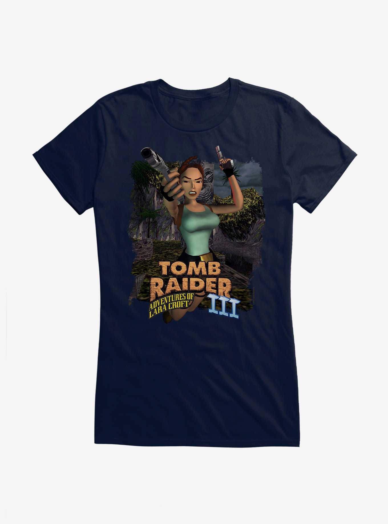 Tomb Raider III Jump Shot Girls T-Shirt, , hi-res