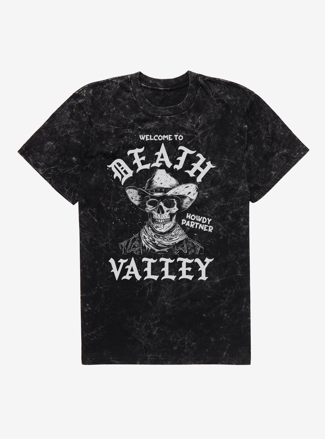 Death Valley Gothic Cowboy Mineral Wash T-Shirt, BLACK MINERAL WASH, hi-res