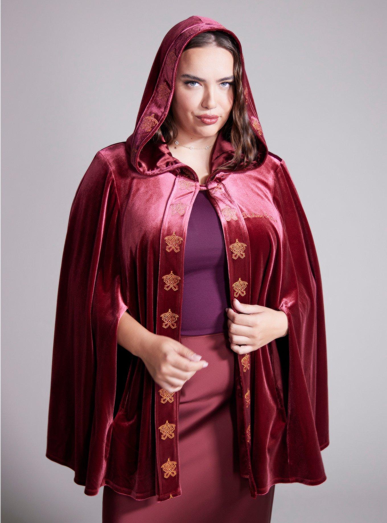 Her Universe Star Wars Duchess Satine Hooded Cape Plus Size Her Universe Exclusive 