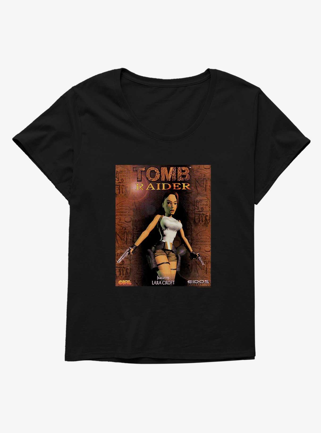 Tomb Raider II Game Cover Girls T-Shirt Plus Size, , hi-res
