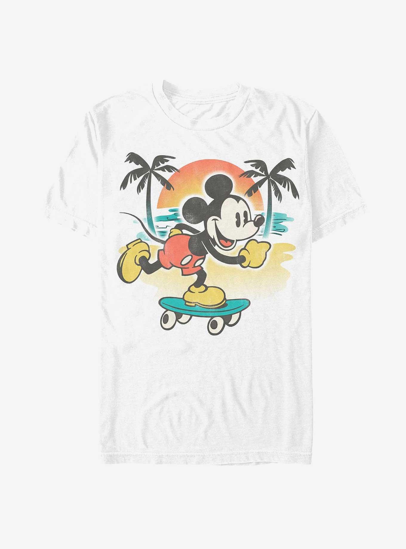 Disney Mickey Mouse Cali Mickey T-Shirt, WHITE, hi-res