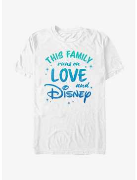 Disney This Family Runs On Love and Disney T-Shirt, , hi-res