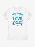 Disney This Family Runs On Love and Disney Womens T-Shirt, WHITE, hi-res