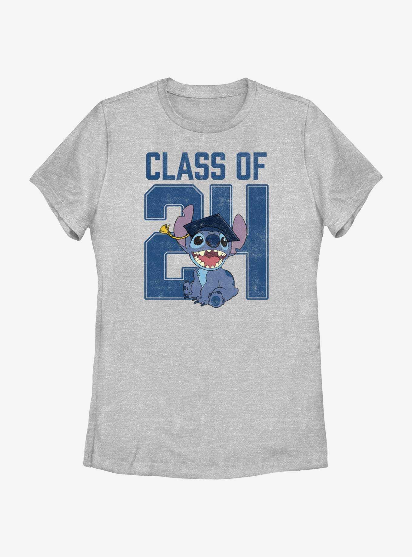 Disney Lilo & Stitch Graduating Class Of 2024 Womens T-Shirt, , hi-res
