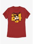 Disney Mickey Mouse Graduating Class of 2024 Womens T-Shirt, RED, hi-res