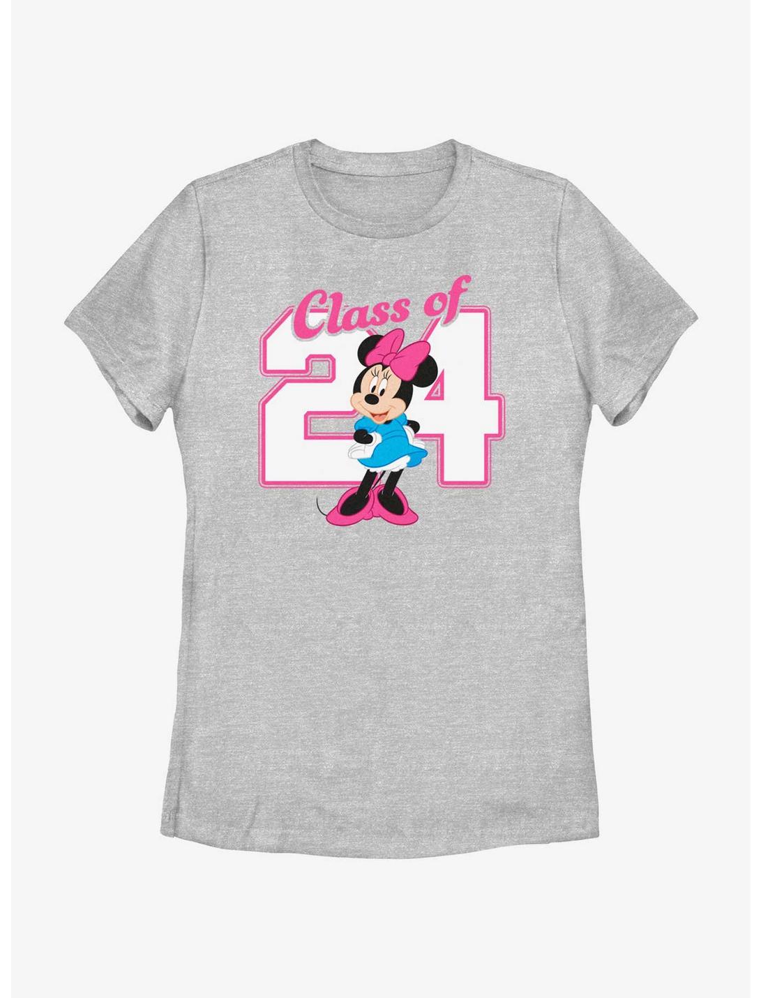 Disney Minnie Mouse Graduating Class Of 2024 Womens T-Shirt, ATH HTR, hi-res