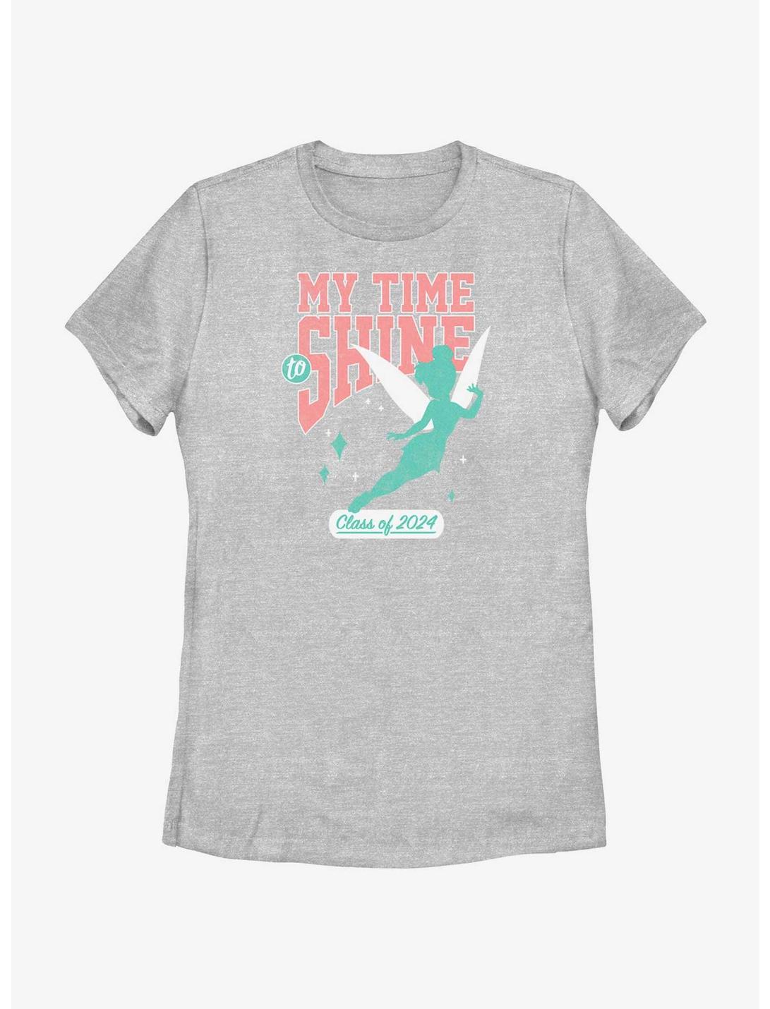 Disney Tinker Bell Time To Shine Class Of 2024 Womens T-Shirt, ATH HTR, hi-res