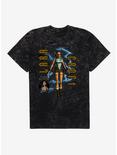Tomb Raider Lara Croft Mineral Wash T-Shirt, BLACK MINERAL WASH, hi-res