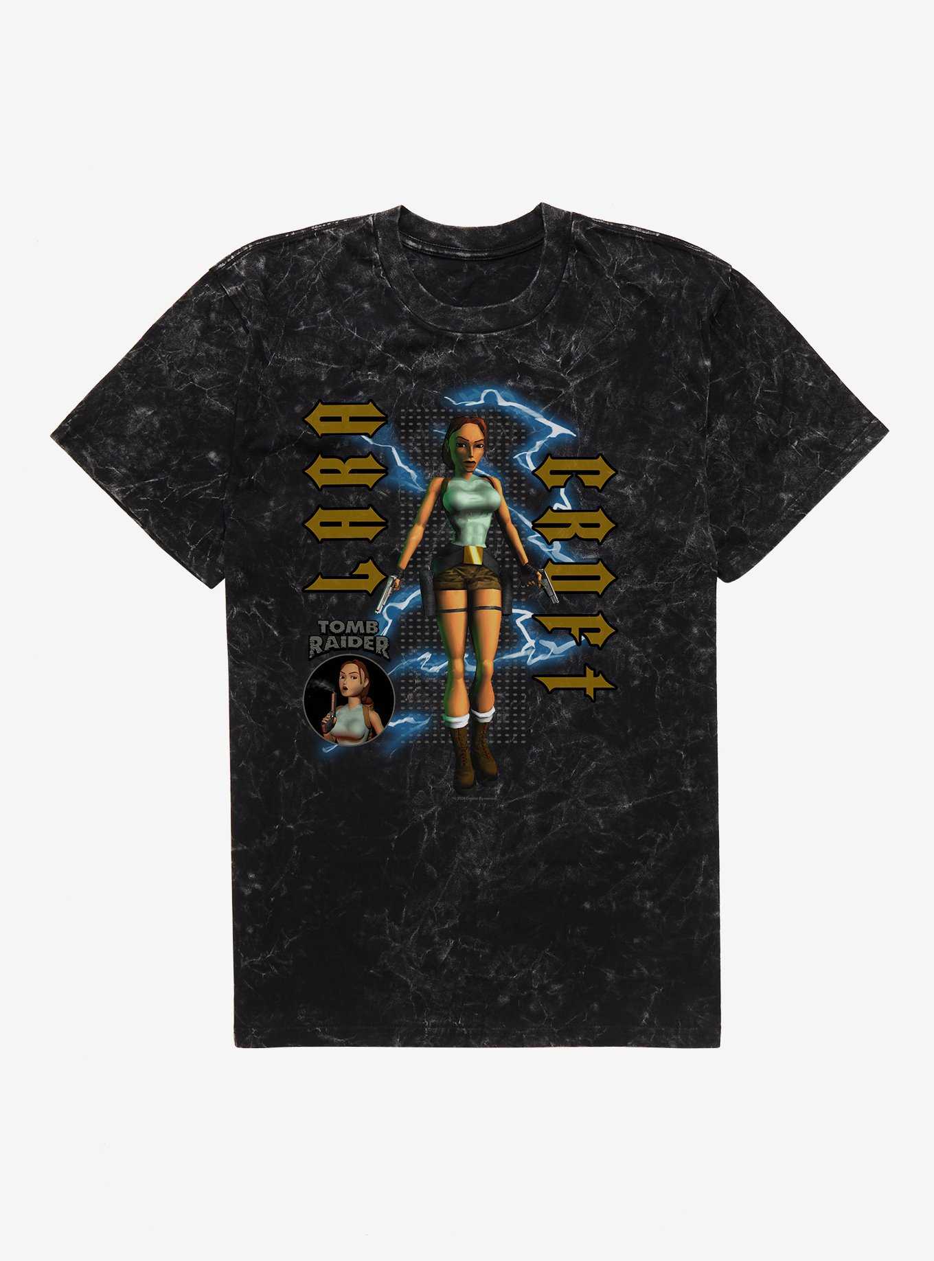 Tomb Raider Lara Croft Mineral Wash T-Shirt, , hi-res