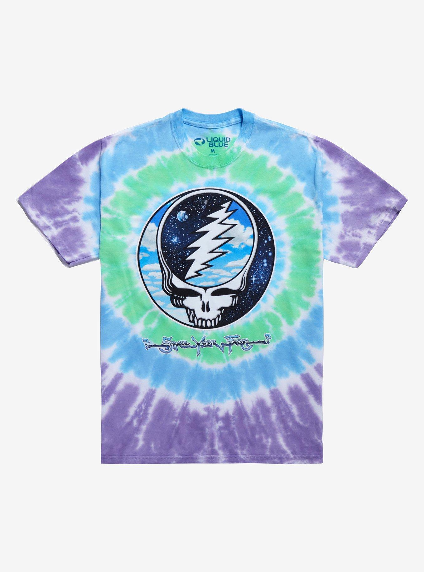 Grateful Dead Logo Tie-Dye T-Shirt, MULTI TIE DYE, hi-res