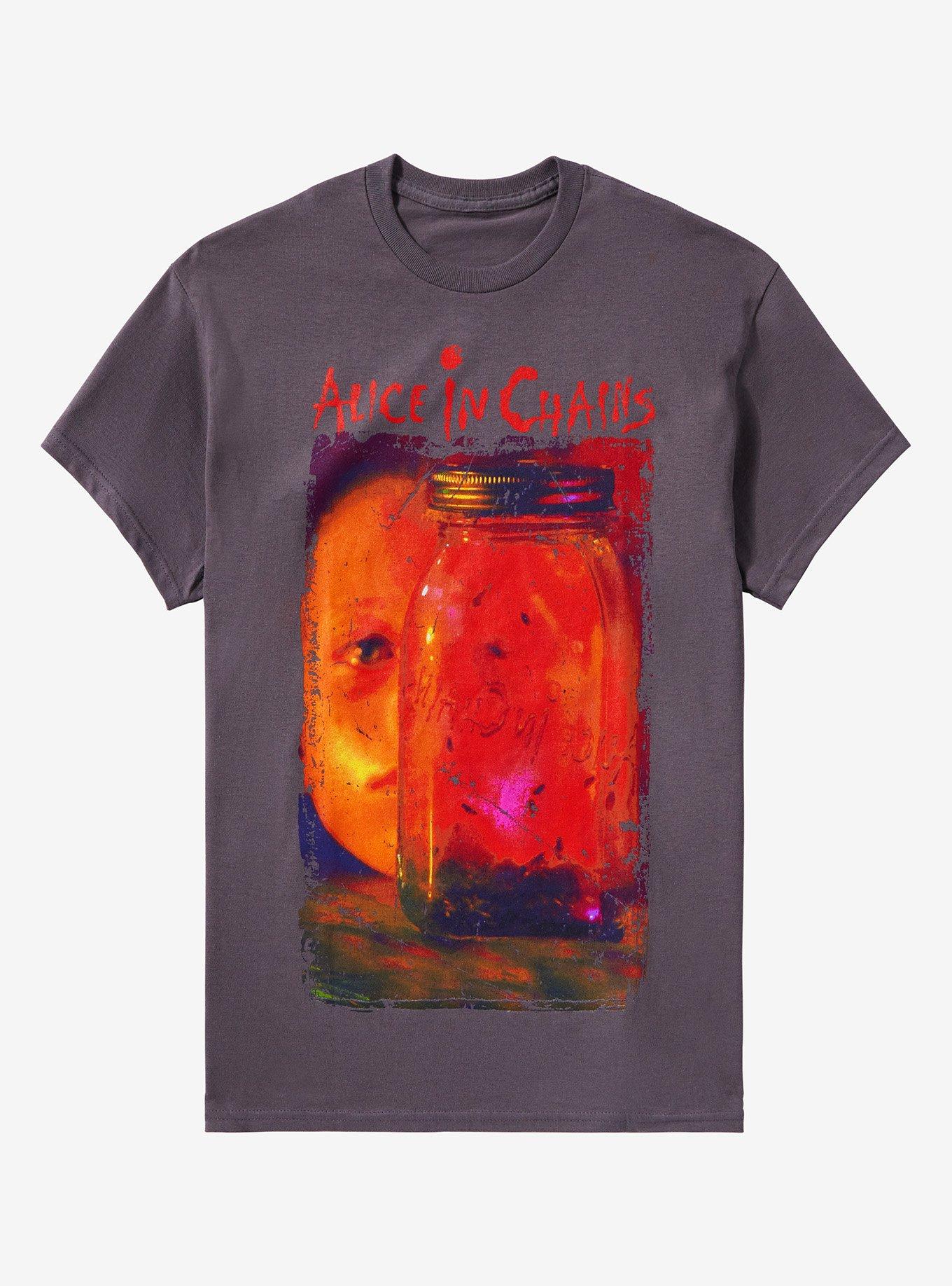 Alice In Chains Jar Of Flies Jumbo Graphic T-Shirt, CHARCOAL, hi-res