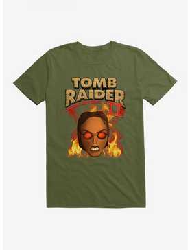 Tomb Raider II Lara Croft Flames T-Shirt, , hi-res