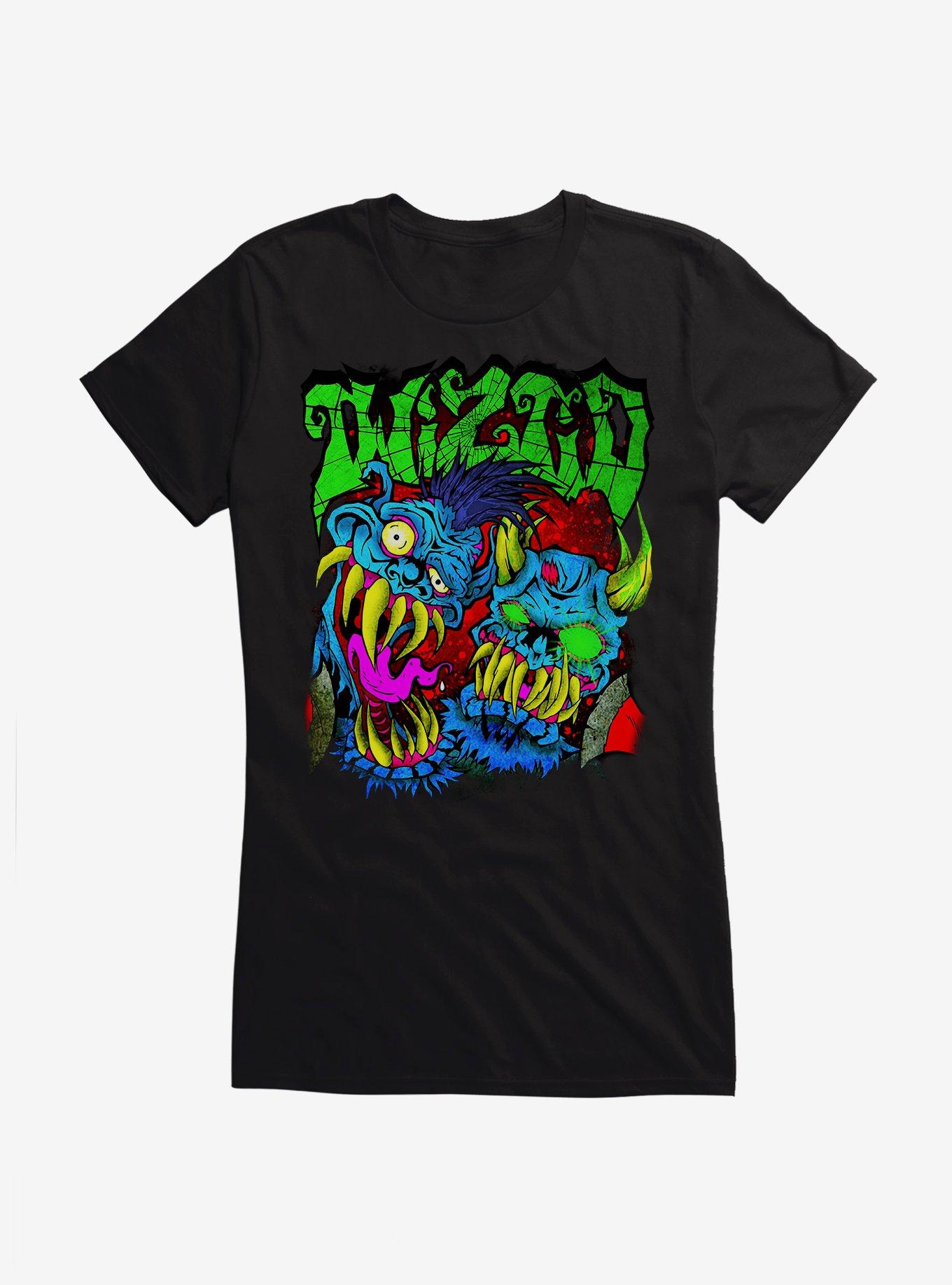 Twiztid Evilution Cartoon Girls T-Shirt, , hi-res