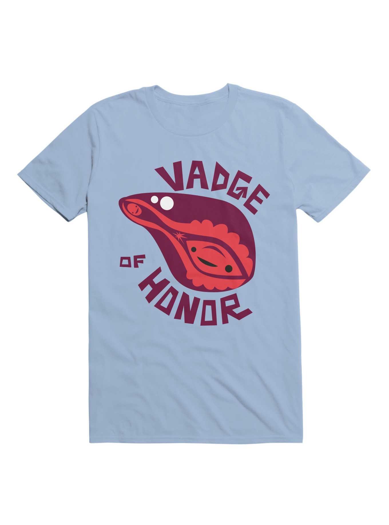 Vadge of Honor T-Shirt, LIGHT BLUE, hi-res