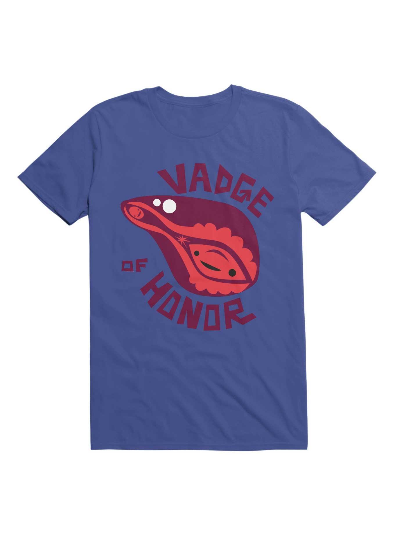 Vadge of Honor T-Shirt, ROYAL, hi-res