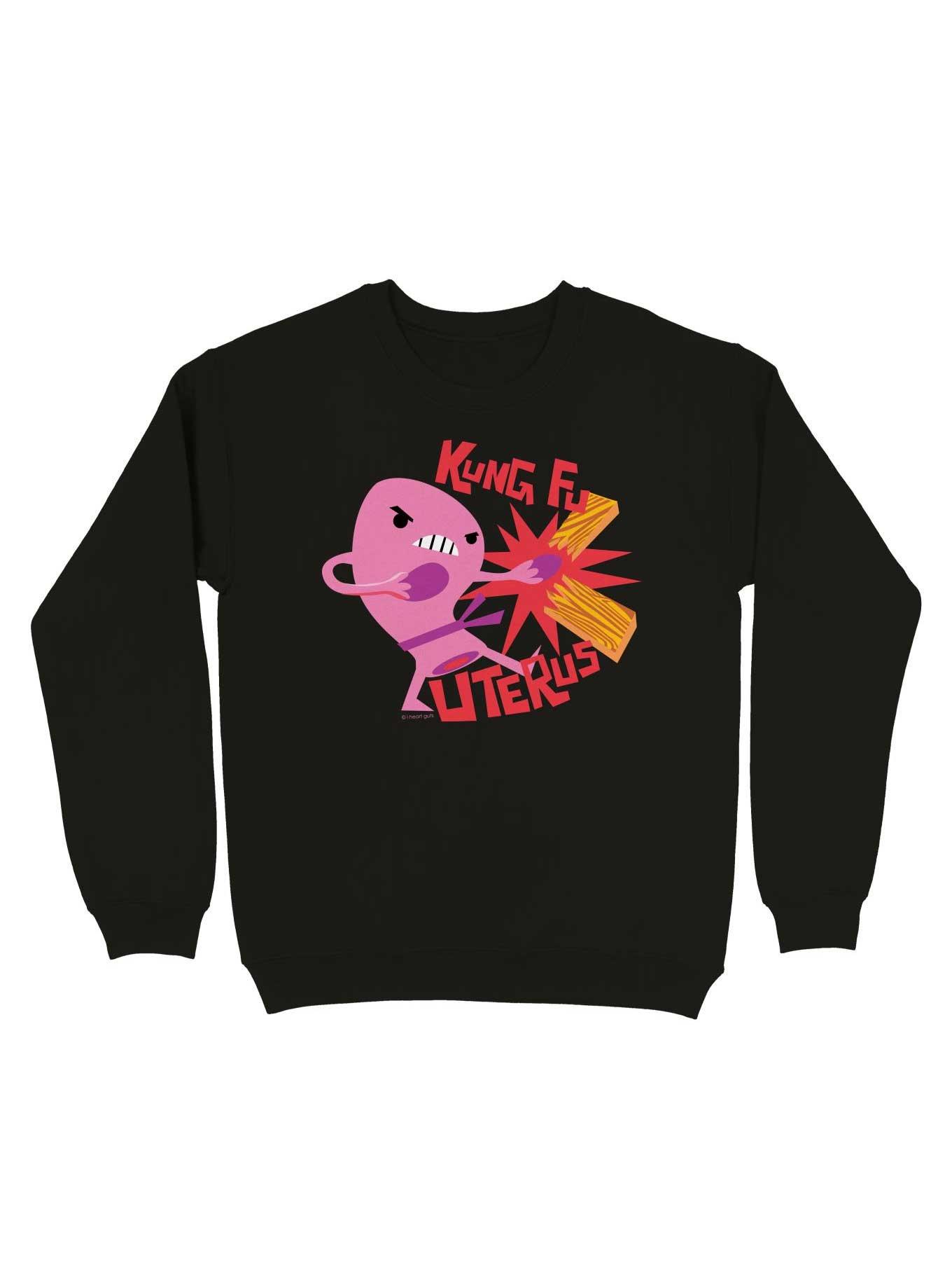 Kung Fu Uterus Sweatshirt, , hi-res