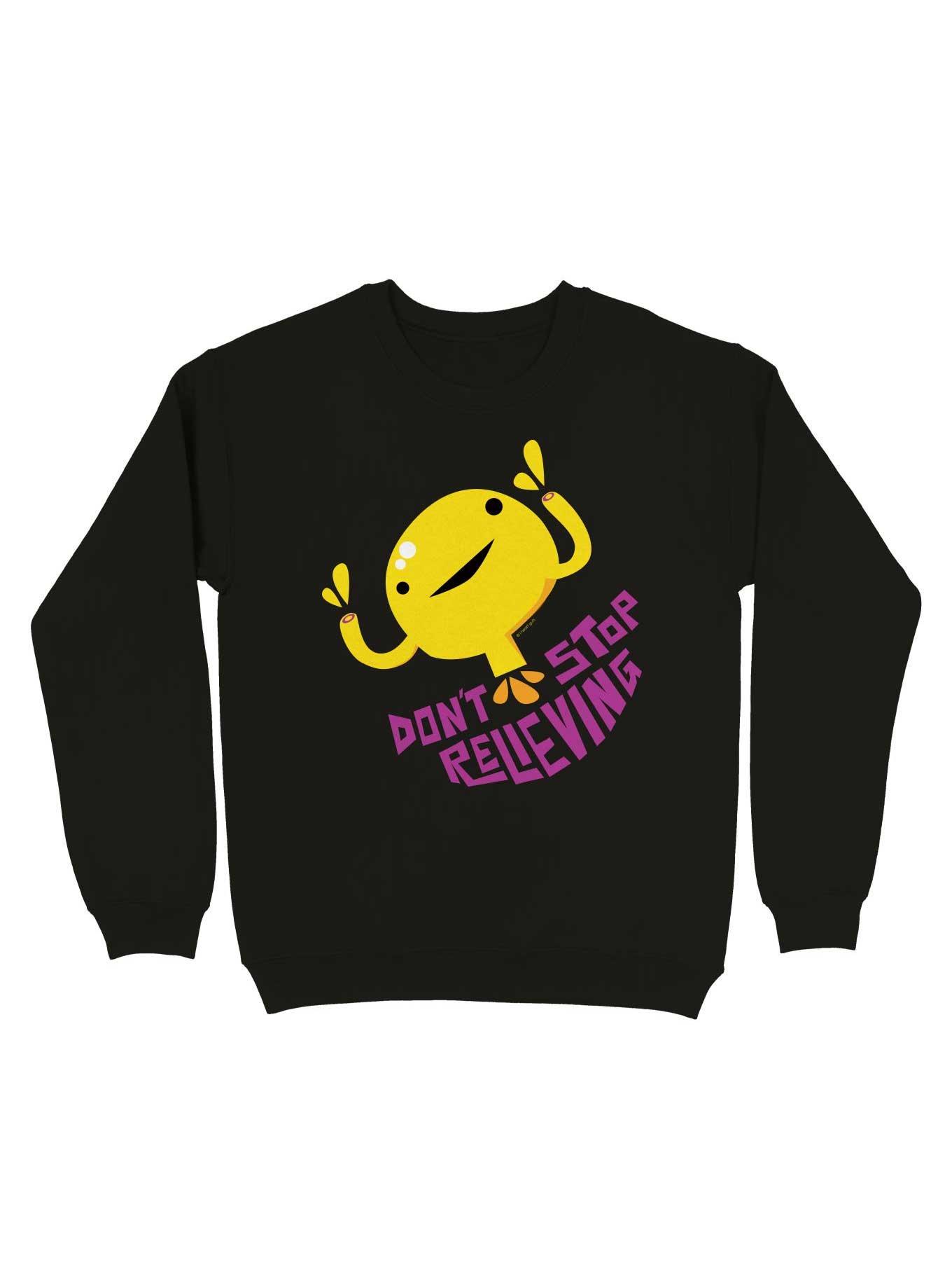 Bladder Don?t Stop Relieving Sweatshirt, BLACK, hi-res