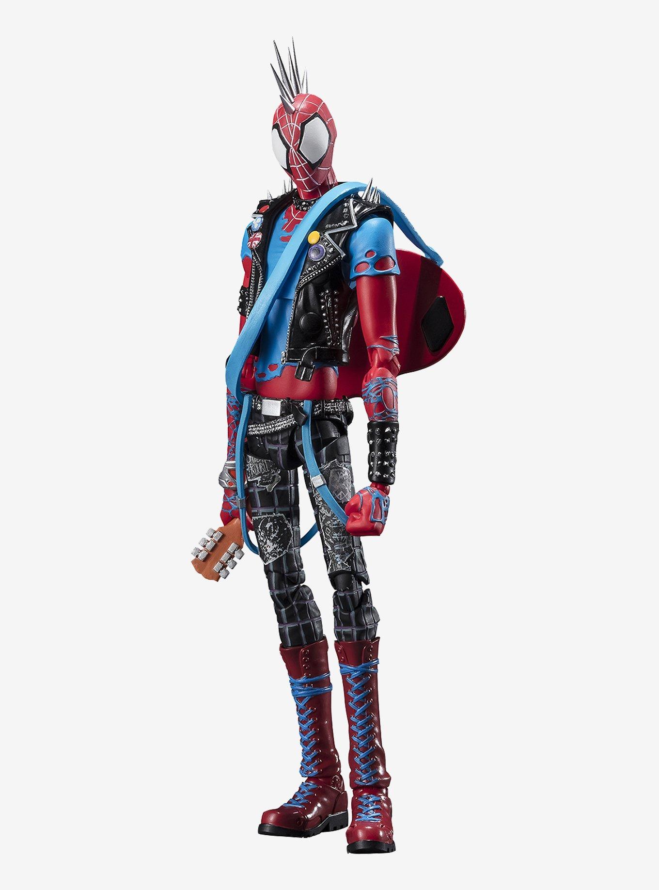 Bandai Spirits Spider-Man: Across the Spider-Verse S.H.Figuarts Spider-Punk Figure, , hi-res