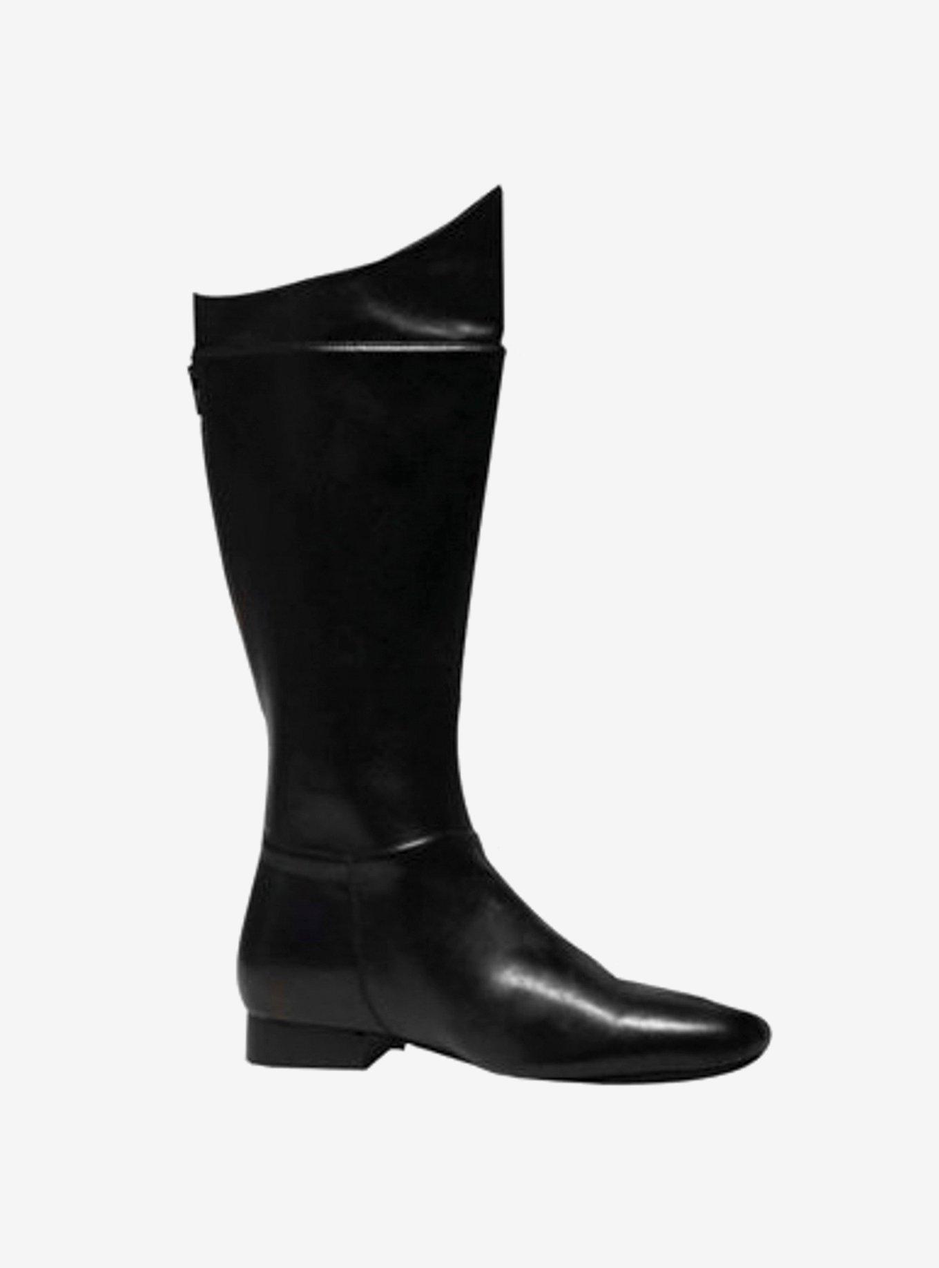 Super Hero Adult Black Boots, , hi-res