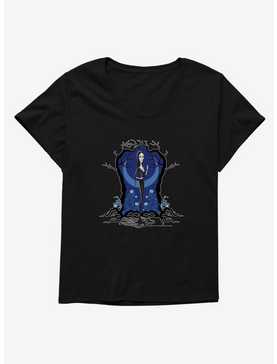 The Addams Family 2 Morticia Blue Womens T-Shirt Plus Size, , hi-res
