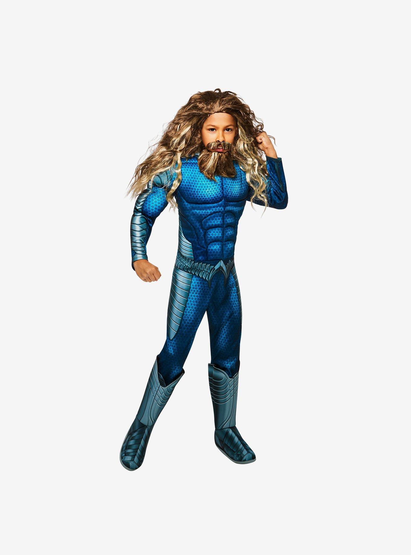 Aquaman and The Lost Kingdom Aquaman Youth Deluxe Costume, , hi-res