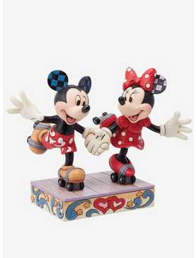 Disney Mickey & Minnie Roller Skating Figure, , hi-res