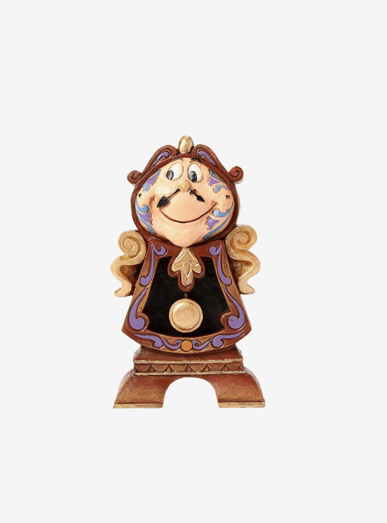 Disney Beauty and The Beast Cogsworth Figure, , hi-res