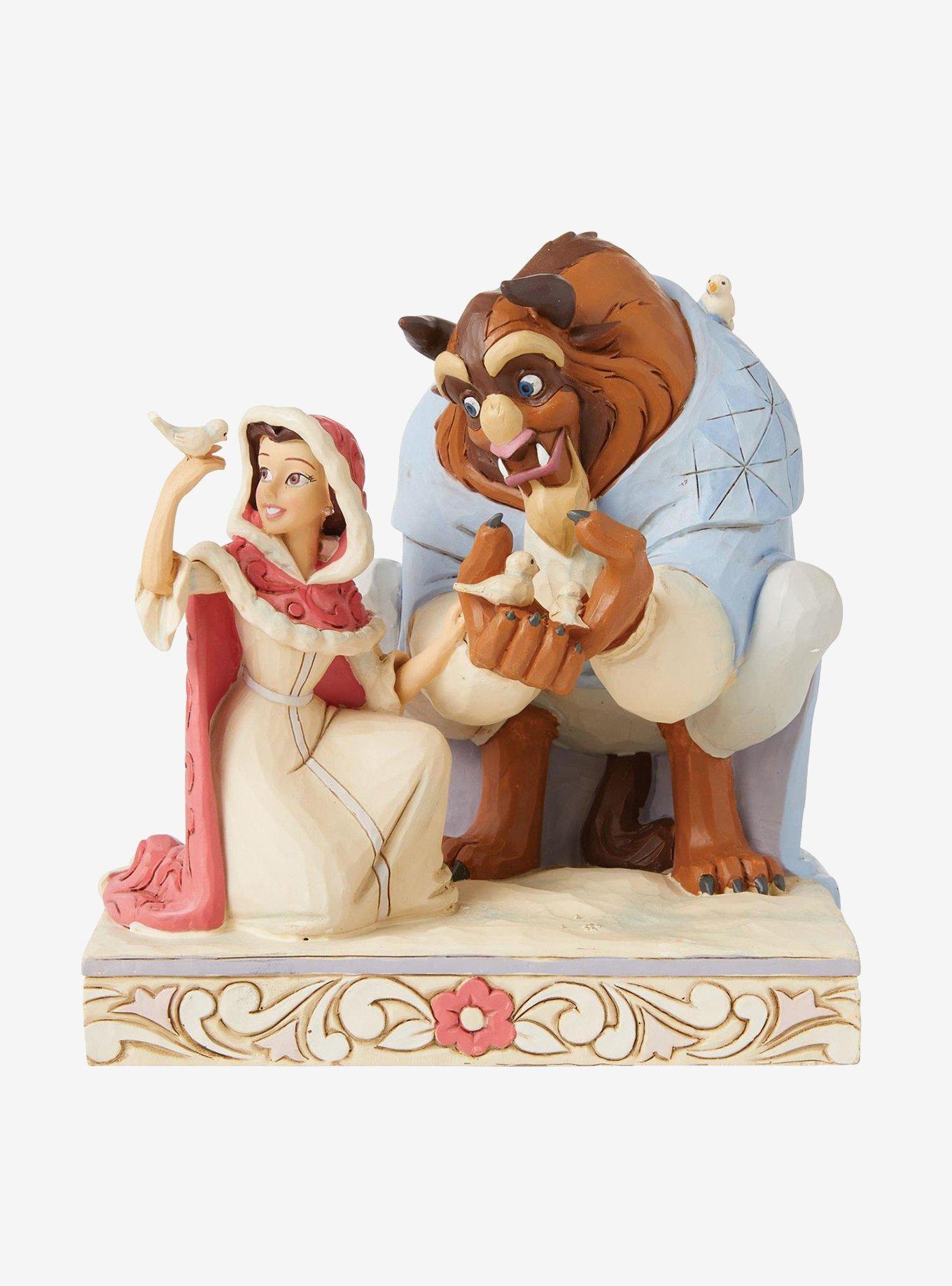 Disney Beauty and The Beast White Woodland Figure