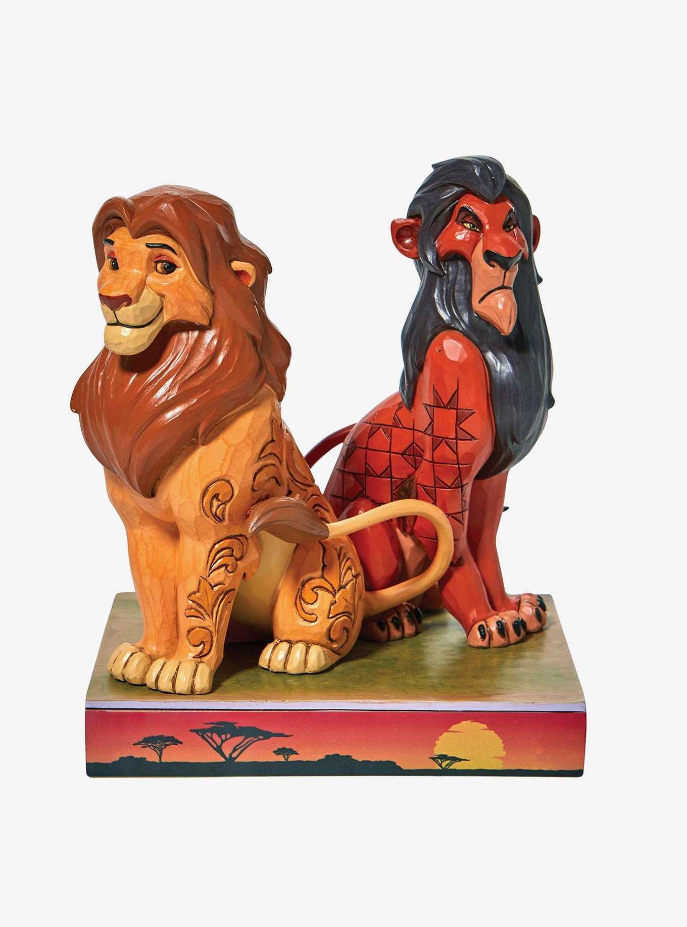 Disney The Lion King Simba and Scar Figure, , hi-res