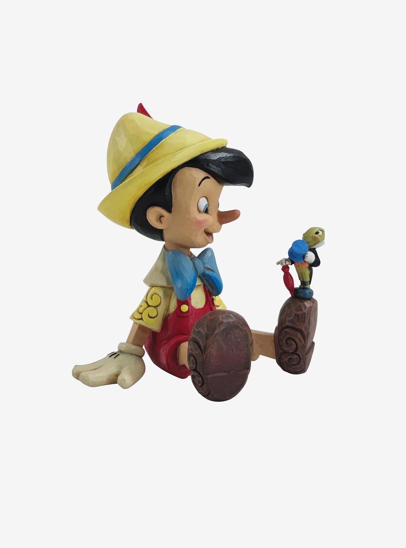 Disney Pinocchio & Jiminy Sitting Figure, , hi-res