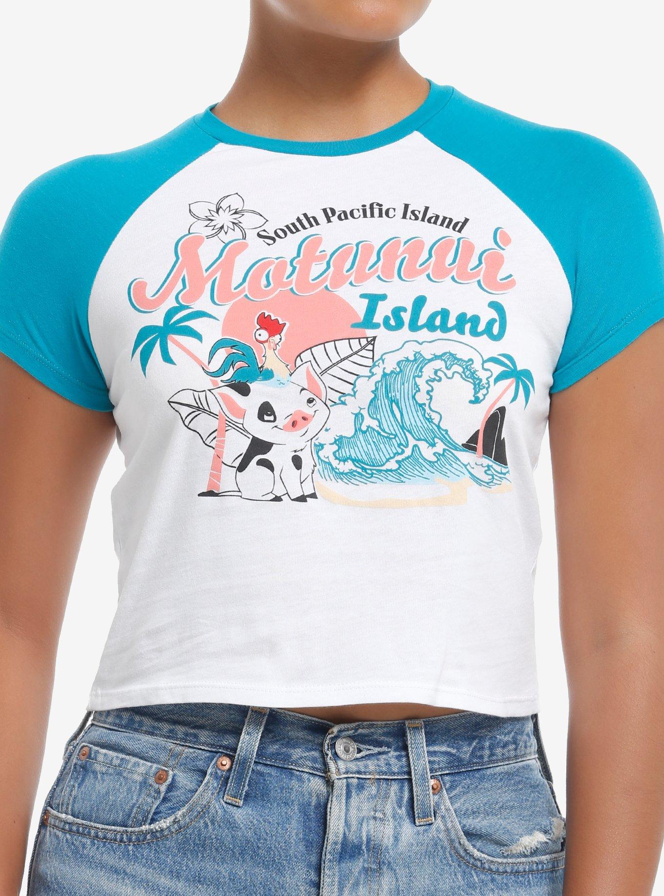 Disney Moana Pua & Hei Hei Raglan Girls Baby T-Shirt, , hi-res