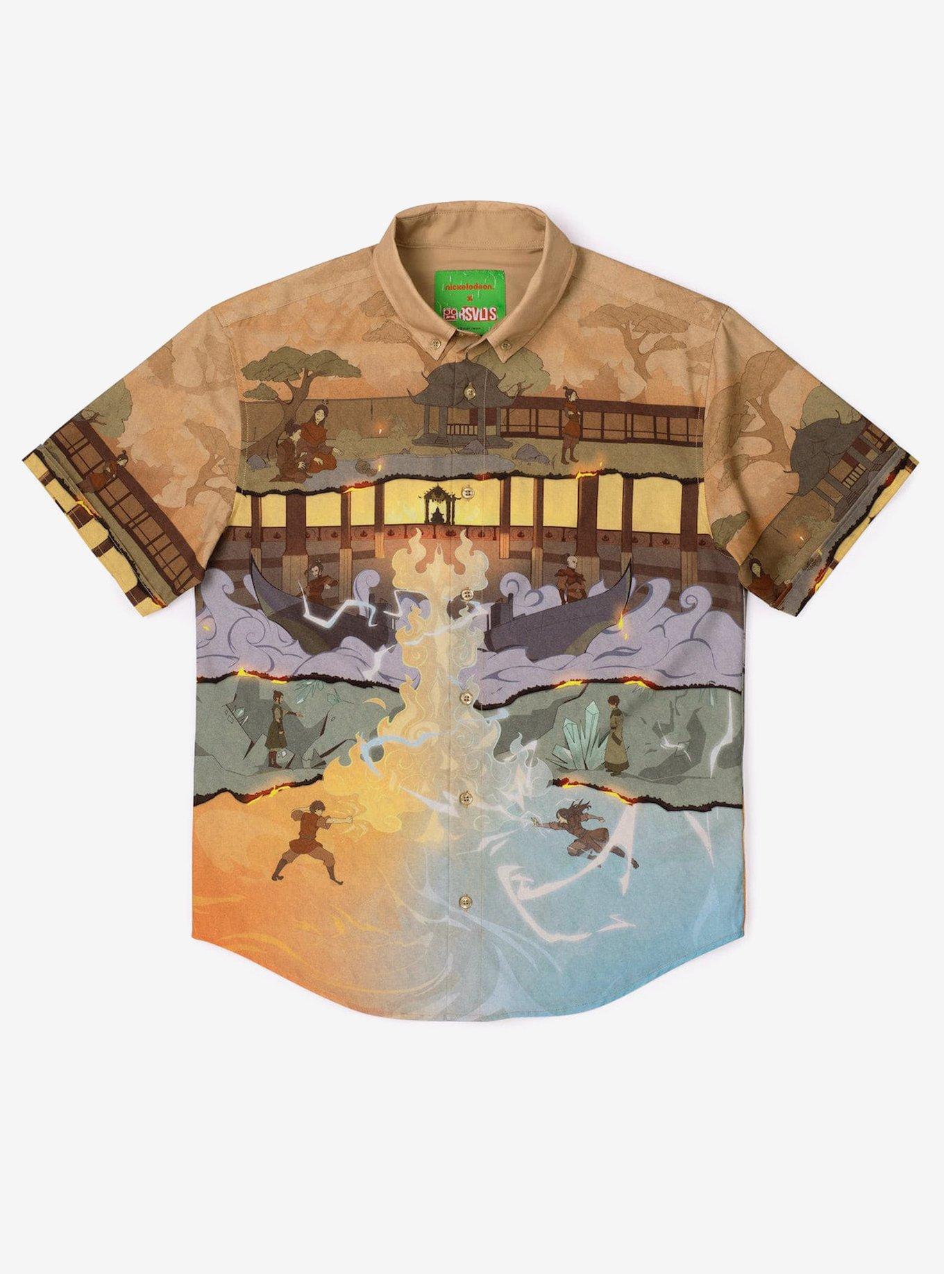 RSVLTS Avatar: The Last Airbender "Crossroads of Destiny" Button-Up Shirt, , hi-res