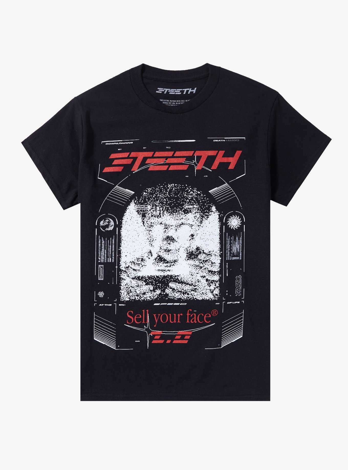 3Teeth Sell Your Face 2.0 Boyfriend Fit T-Shirt, , hi-res