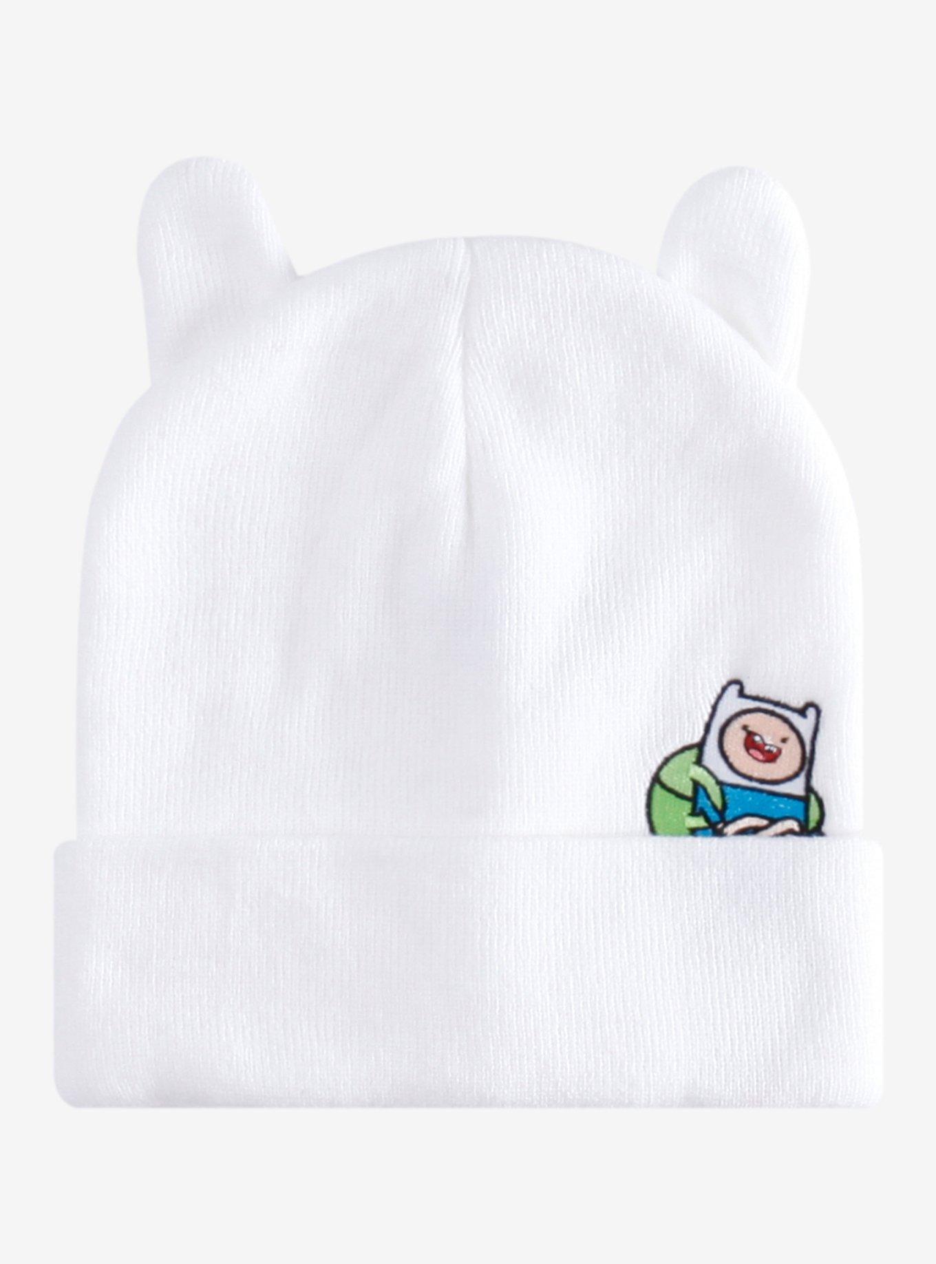 Adventure Time Finn Figural Ears Beanie, , hi-res