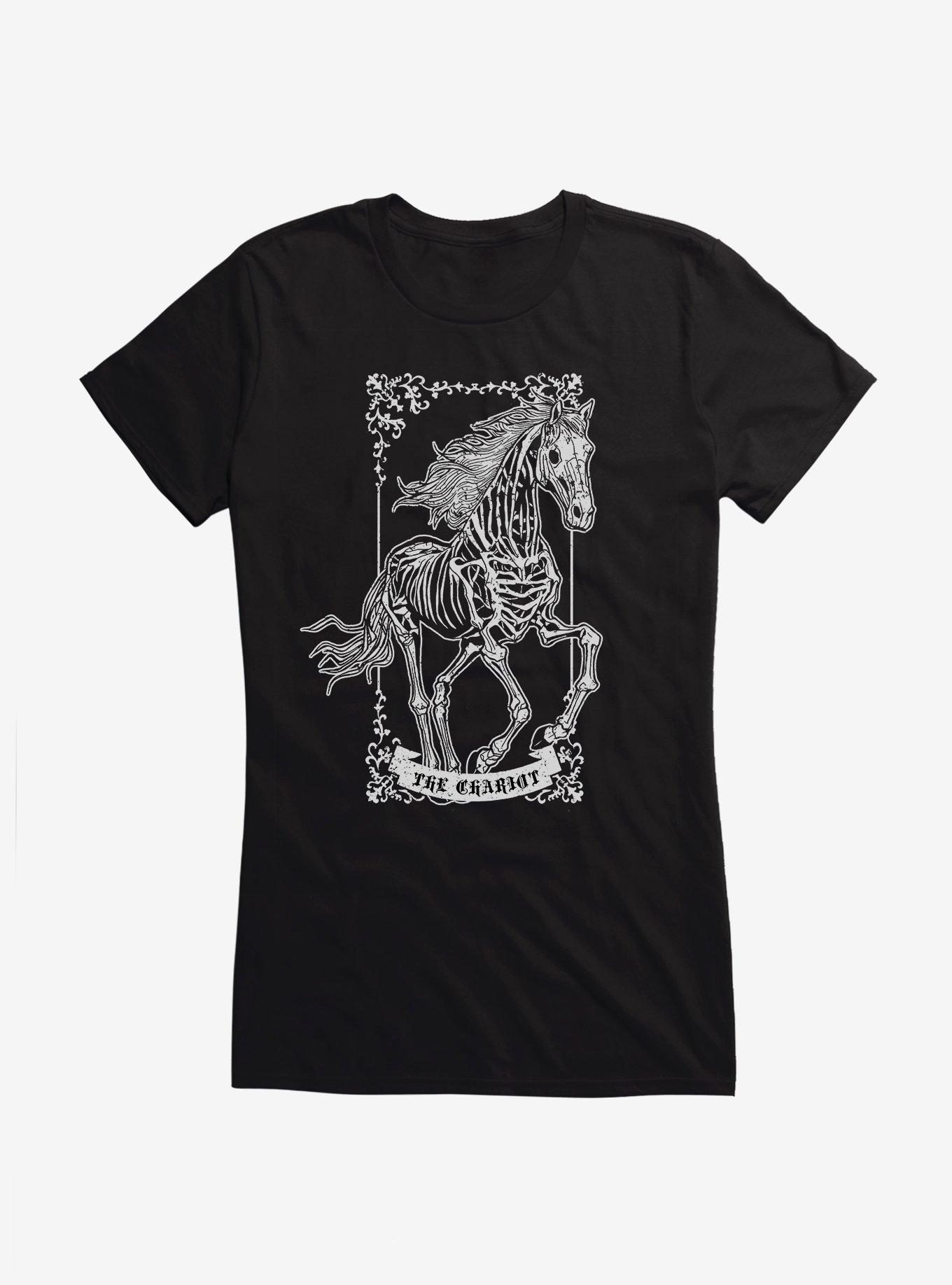 The Chariot Tarot Girls T-Shirt, , hi-res
