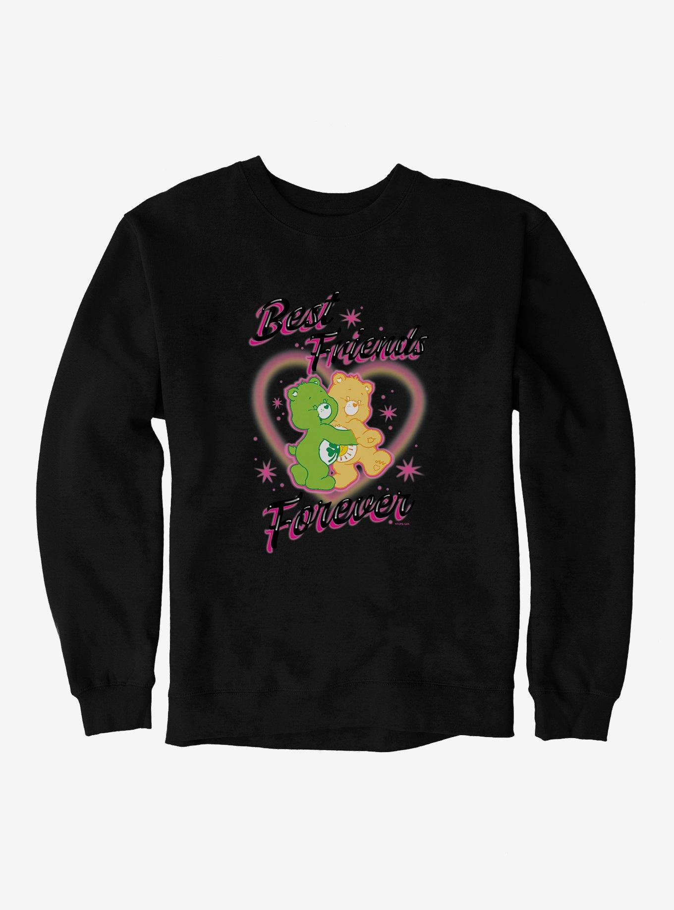 Care Bears Good Luck Bear & Funshine Bear Best Friends Forever Sweatshirt, , hi-res